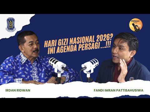 Hari Gizi Nasional 2026?? Ini Agenda PERSAGI Kabupaten Pasuruan!!! | PERSAGI Kabupaten Pasuruan PODCAST Eps. 16